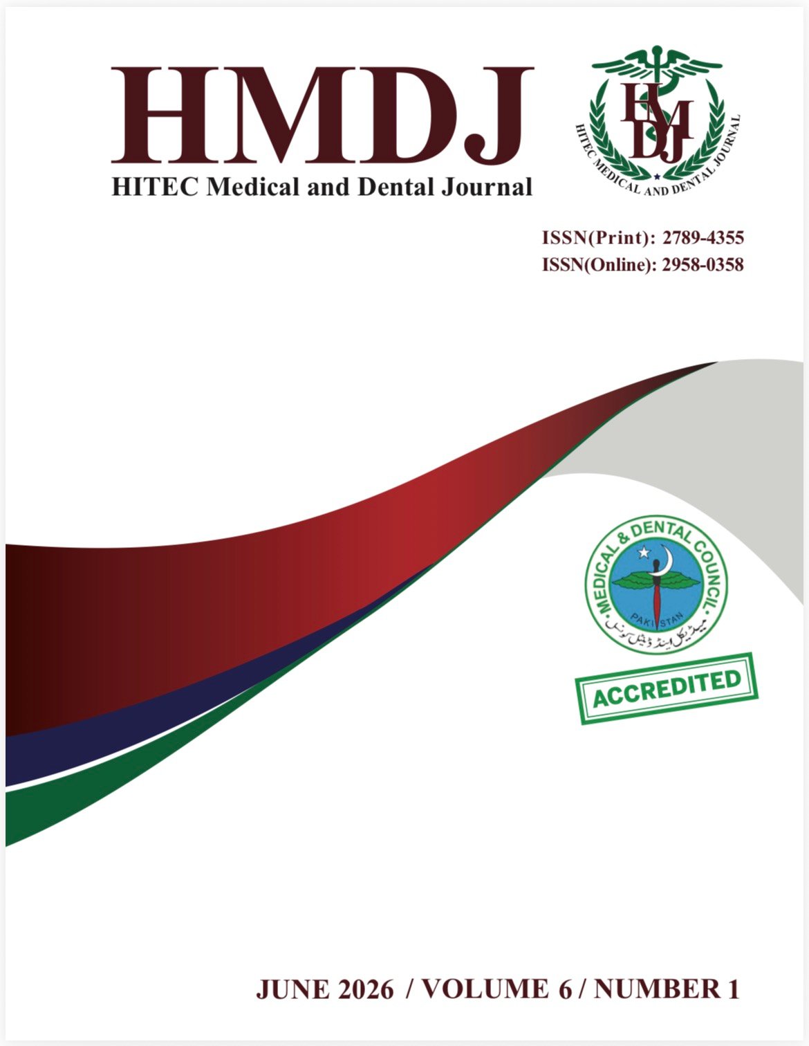 					View Vol. 6 No. 1 (2026): HMDJ Volume 6 Issue1, June 2026
				